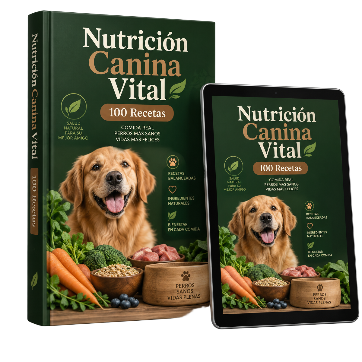 Portada del ebook Nutrición Canina Vital